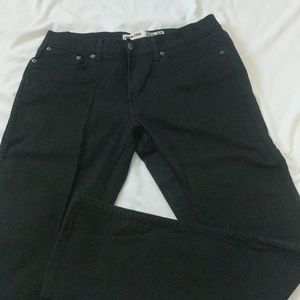 Utility black skinny jeans 33 x 32
